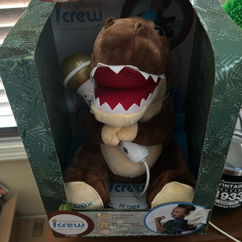 Sing-a-long REX kids 🦕 dinosaur NEW